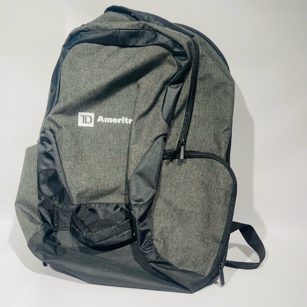 Gray Backpack - image 1